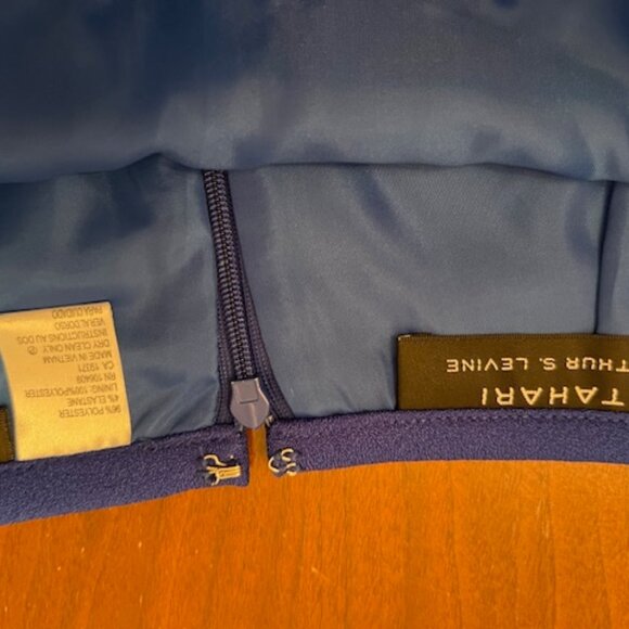 Tahari Royal Blue Skirt Size 8 - Picture 3 of 3